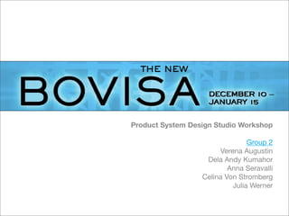 Group 2 Workshop Presentation