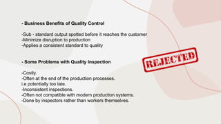 quality management reaserch and prensention | PDF