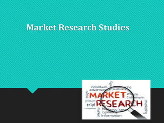 Market Research Studies
 