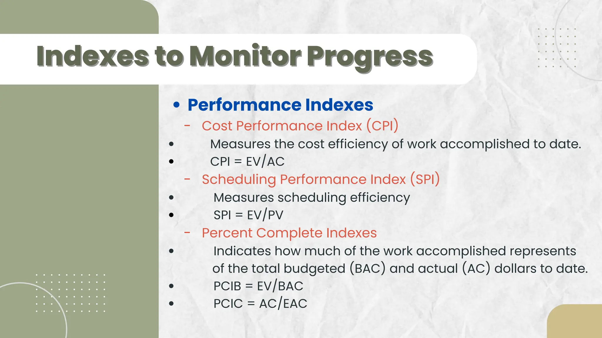 Group 12 Progress And Performance Measurement And Evaluation Pdf