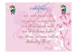 Group1 กระบวนการเทคโนโลยีสารสนเทศ2007