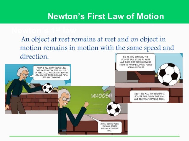 applications of newtons law law of inertia