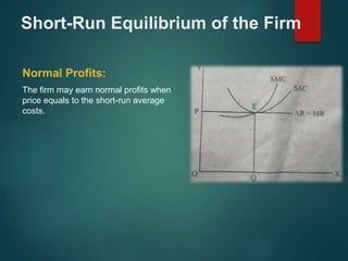 Equilibrium of firm and Industry under Perfect Competition | PPTX