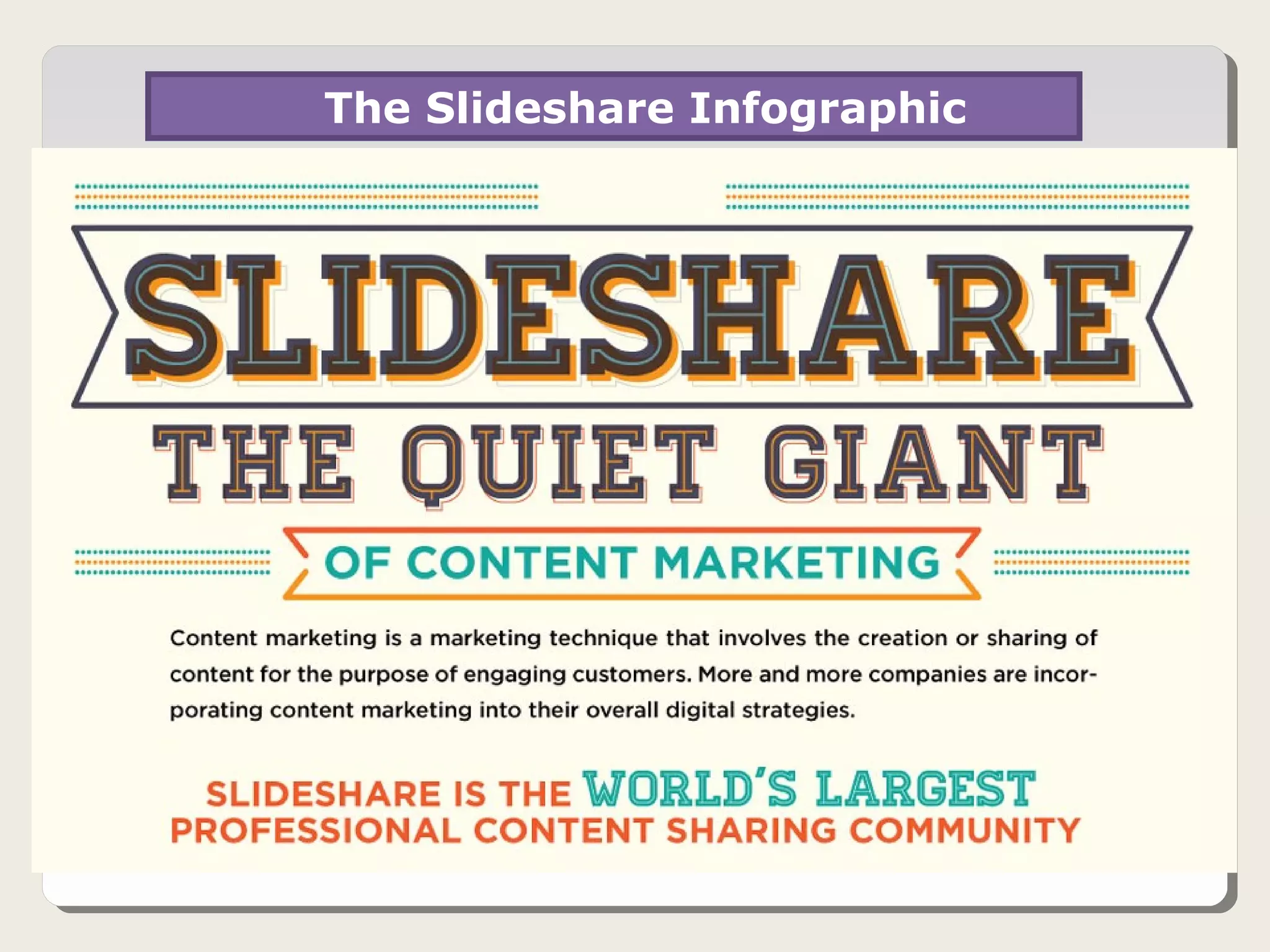 The Slideshare Infographic
 