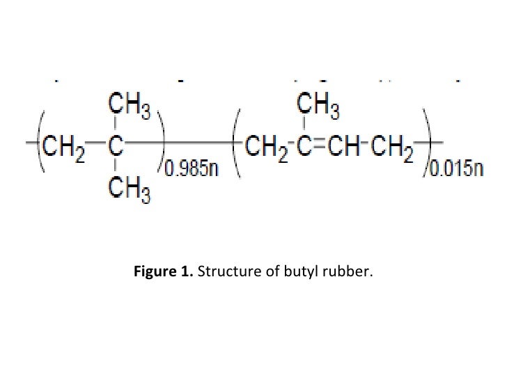 Group 14 butyl rubber