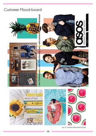 Fig 17. Customer Mood-Board (2016)
Customer Mood-board
14
 