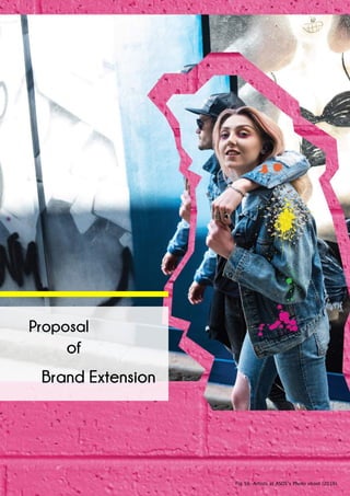 Brand Extension
of
Fig 56. Artists at ASOS’s Photo shoot (2016)
Proposal
 