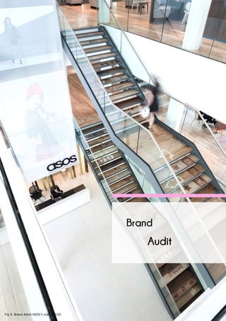 Audit
Fig 9. Brand Aduit ASOS’s stair (2016)
Brand
 