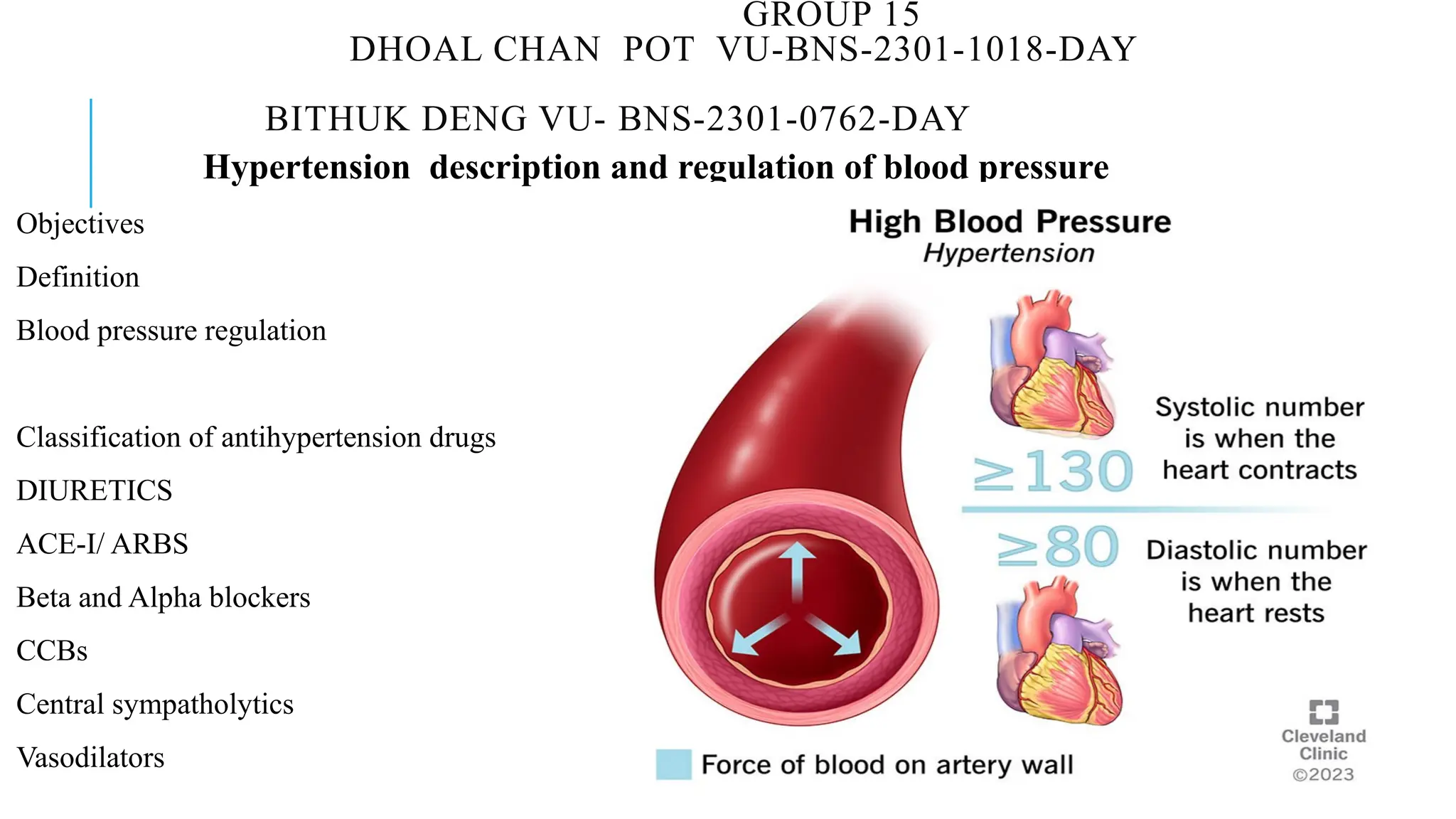 Hyoertension Pharmacology and regulation of blood pressure.pptx
