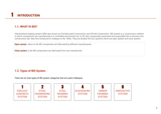 Project 1: Industrialised Building System [ IBS ] | PDF