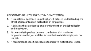 group 16 hezberg's theory of motivation.pptx