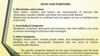 Communicable diseases are illnesses caused by viruses or bacteria that ...