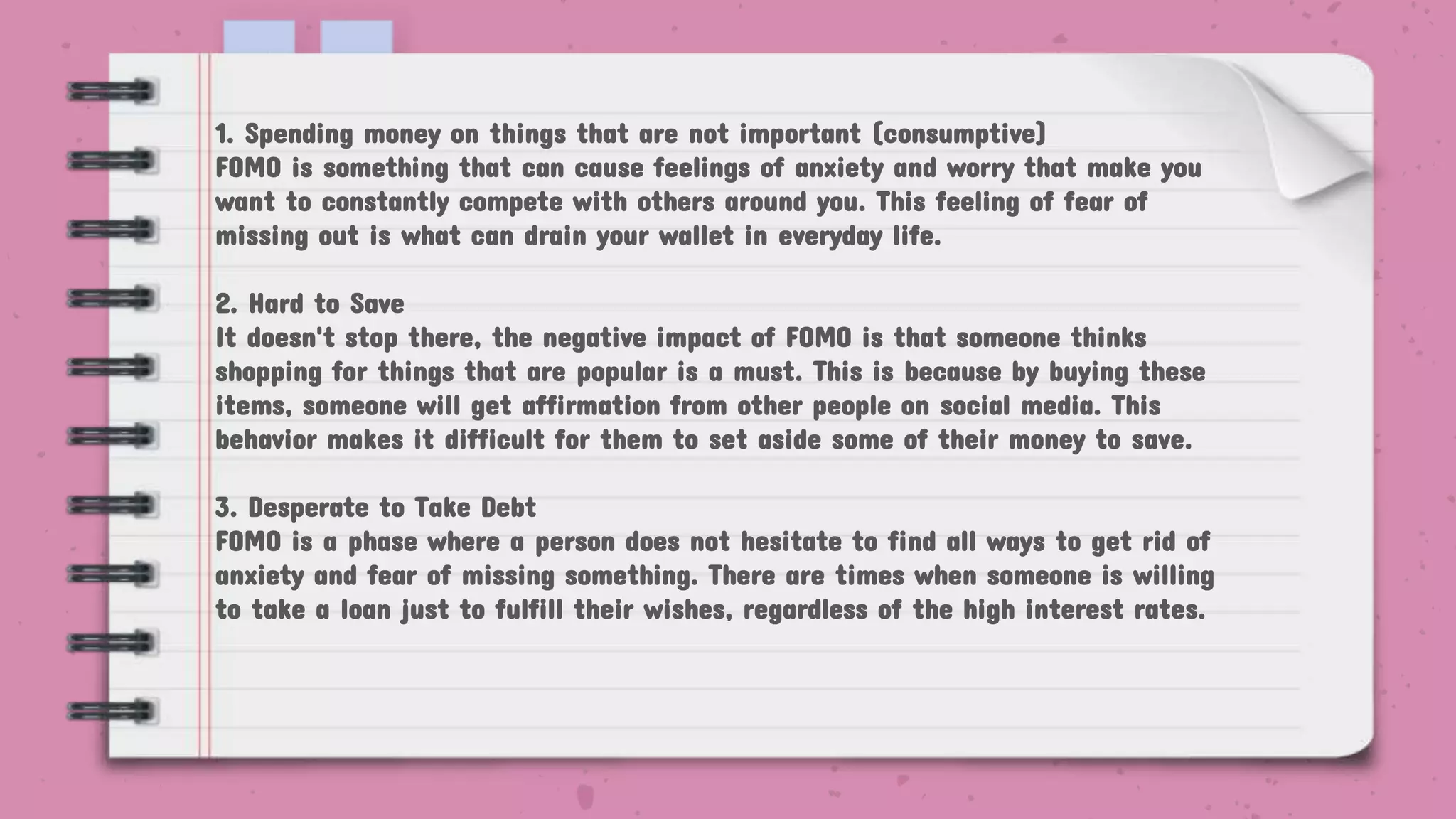 Fomo And Anxiety In Learning New Things Reference: Group1 Fomo Pptx