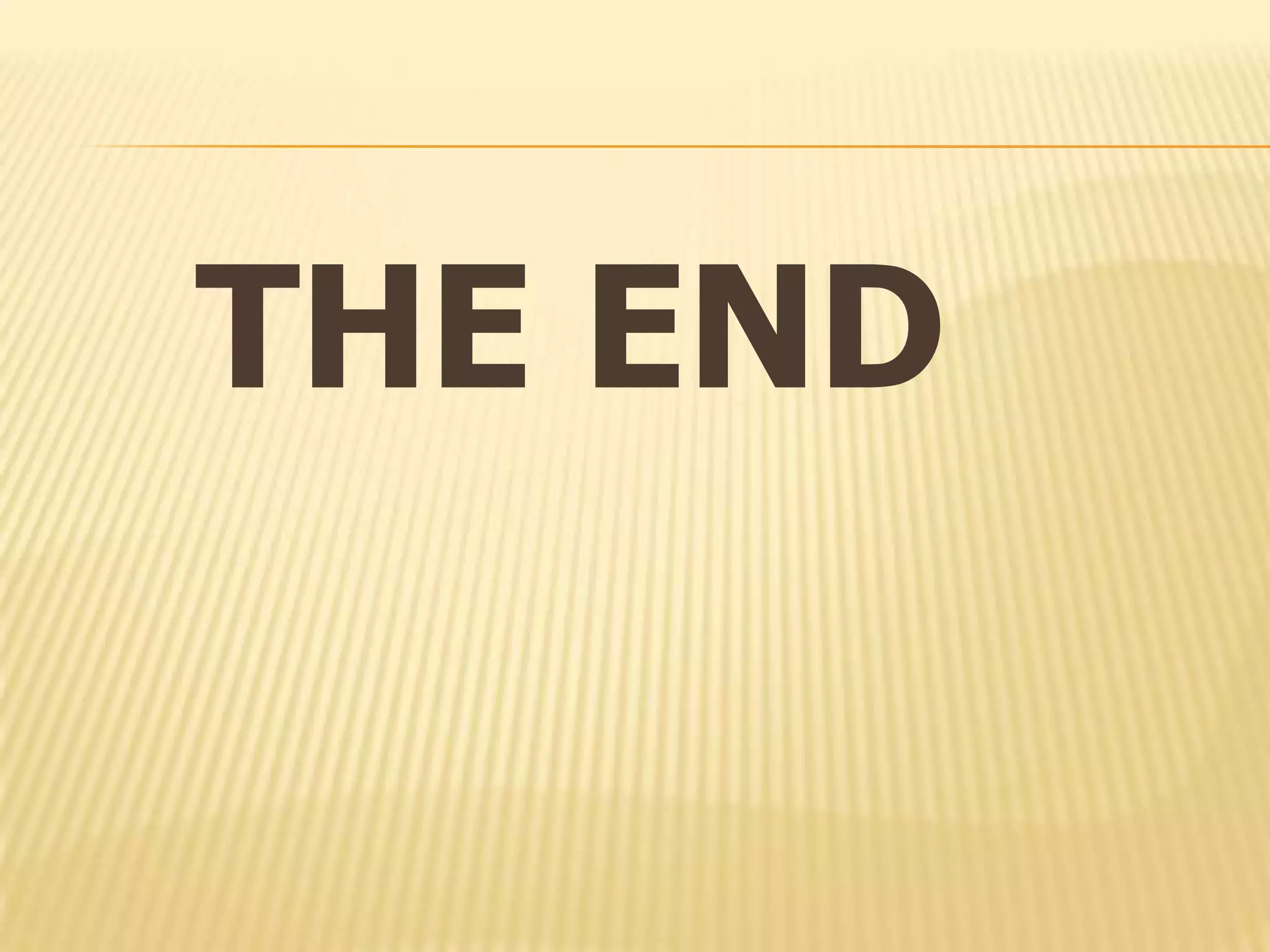 THE END