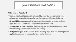 Comprehensive Guide to Java Programming and Object-Oriented Design ...