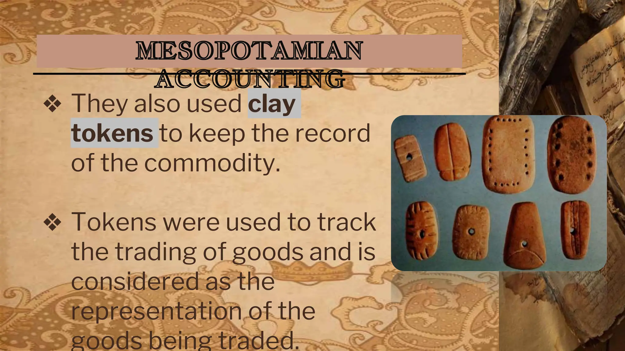 Basic Accounting History - Mesopotamia Era | PPTX