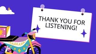 THANK YOU FOR
LISTENING!
 