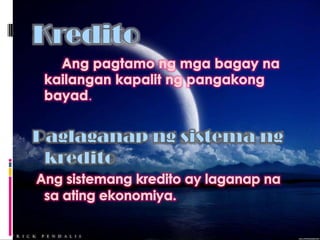 AngsistemangkreditoLesson 35