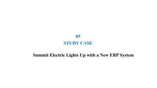 Introduction
 Summit Electric Supply Co., Inc. engages in the wholesale distribution of electrical equipment,
supplies, a...