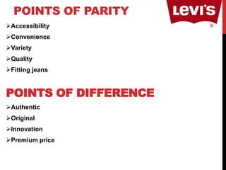 The entrance of new competitors had many effects on Levi’s.