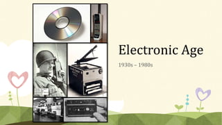 Timeline of The Evolution of Media (Group 1) | PPTX