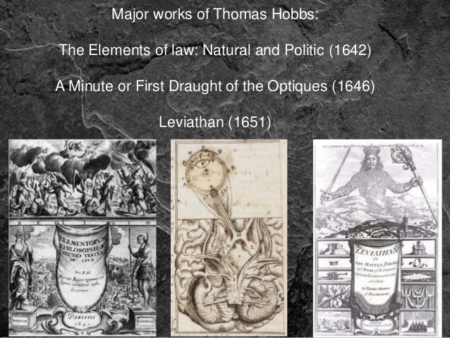 group 2 thomas hobbes major works