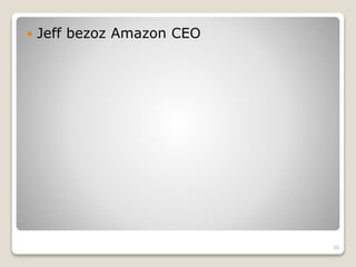  Jeff bezoz Amazon CEO
30
 