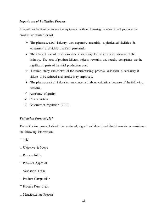 Raw Material Validation