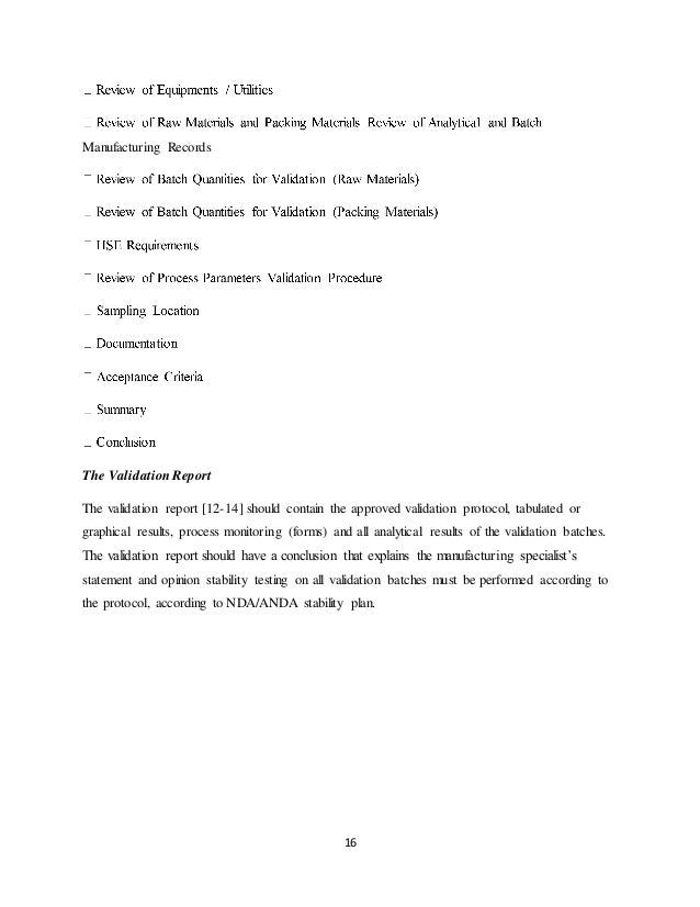 Raw Material Validation