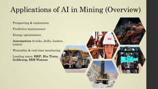 AI & ML Application in Mining Industry.pptx