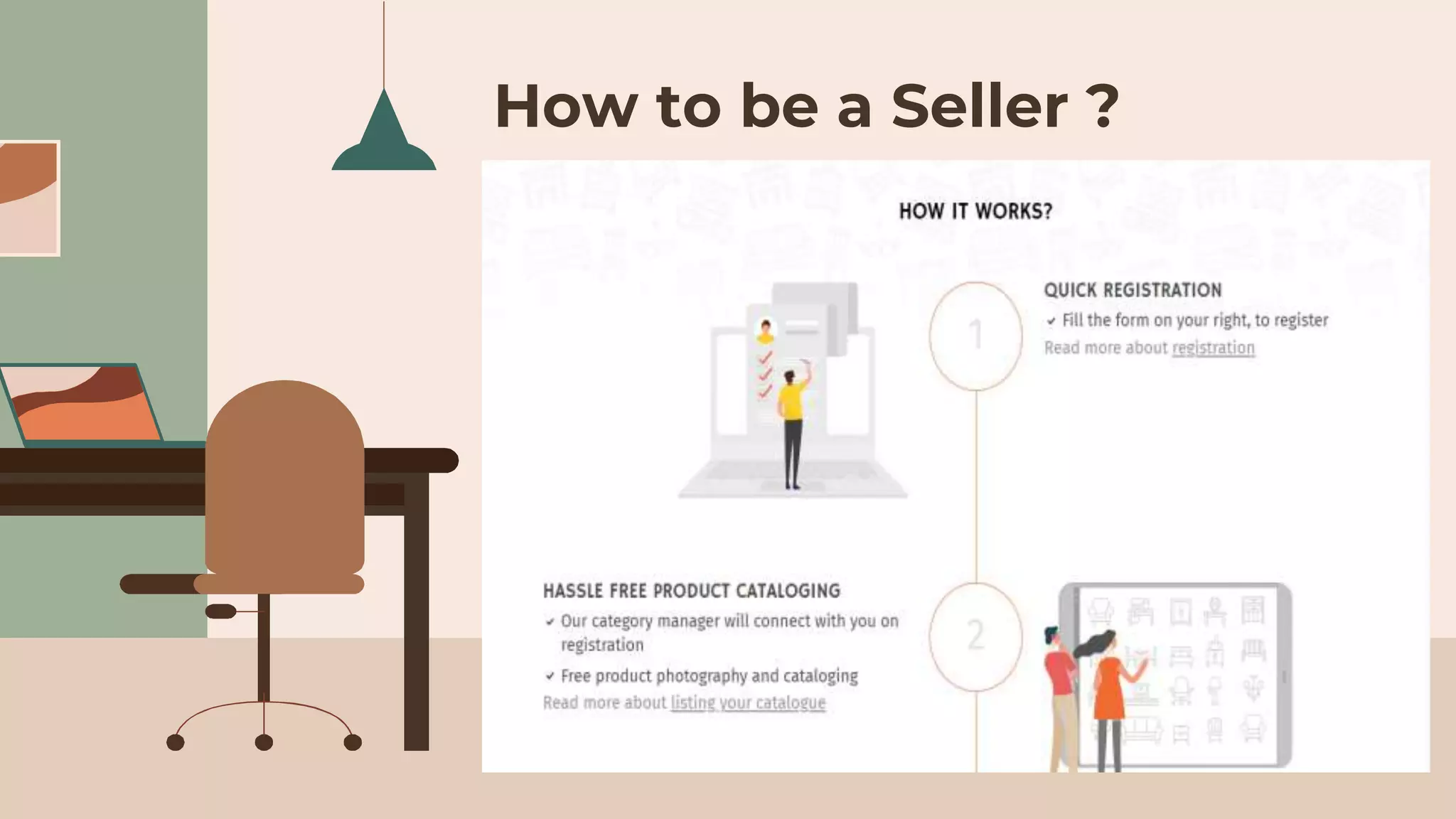 How to be a Seller ?
 