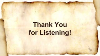 Thank You
for Listening!
 