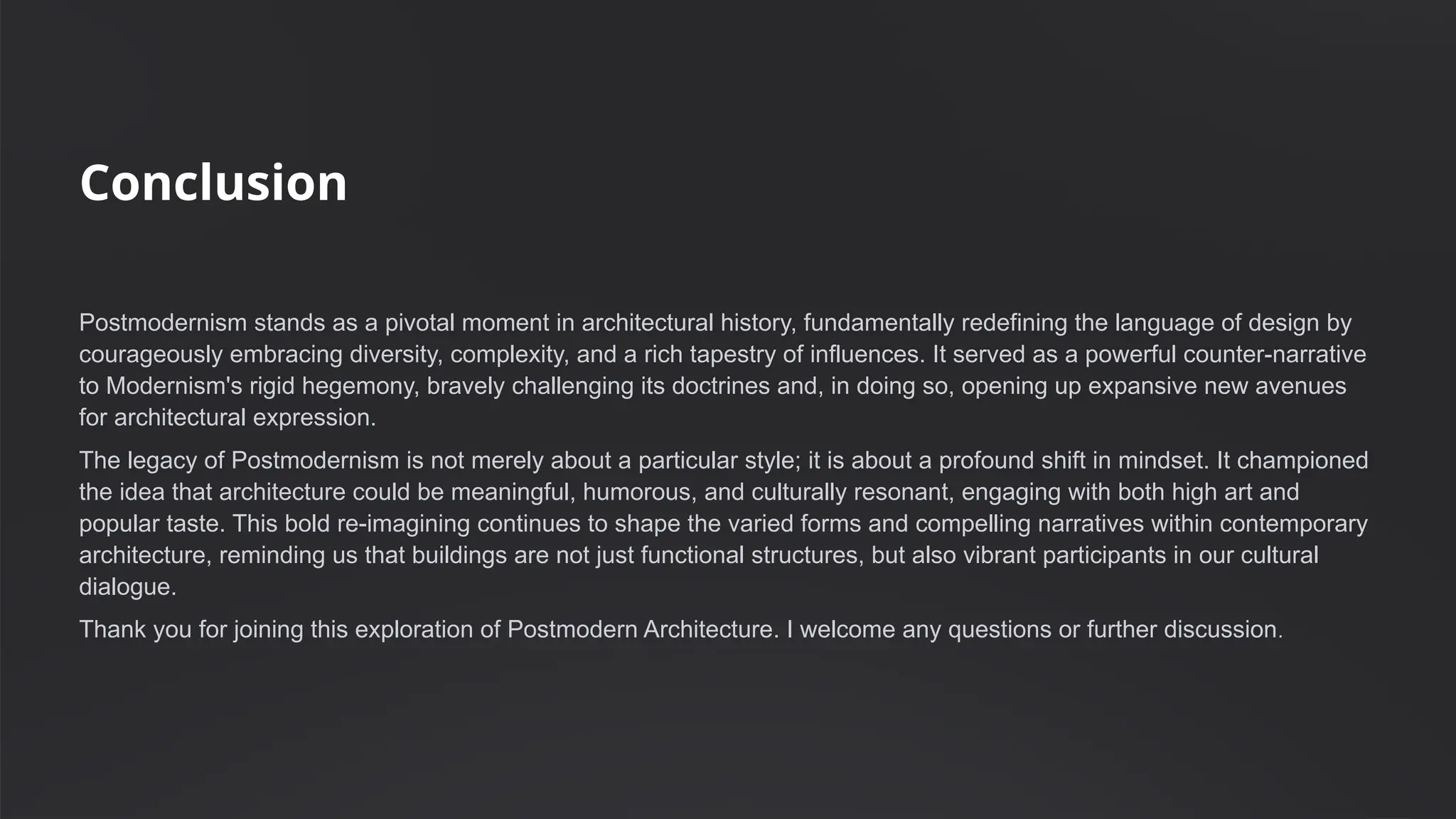 Group 20 Pptx For Post Modernism Archite Pptx