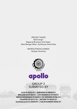 Apollo Tyres | IIMC | Sales & Distribution