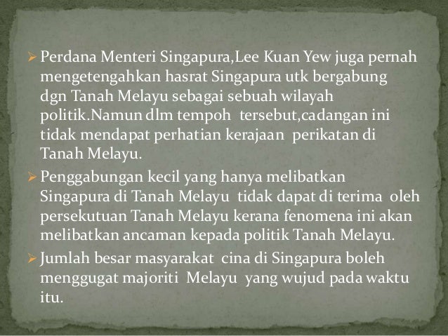 Pemisahan Singapura