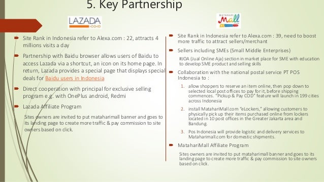 Lazada vs Matahari Mall Business Models