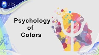 Psychology
of
Colors
 