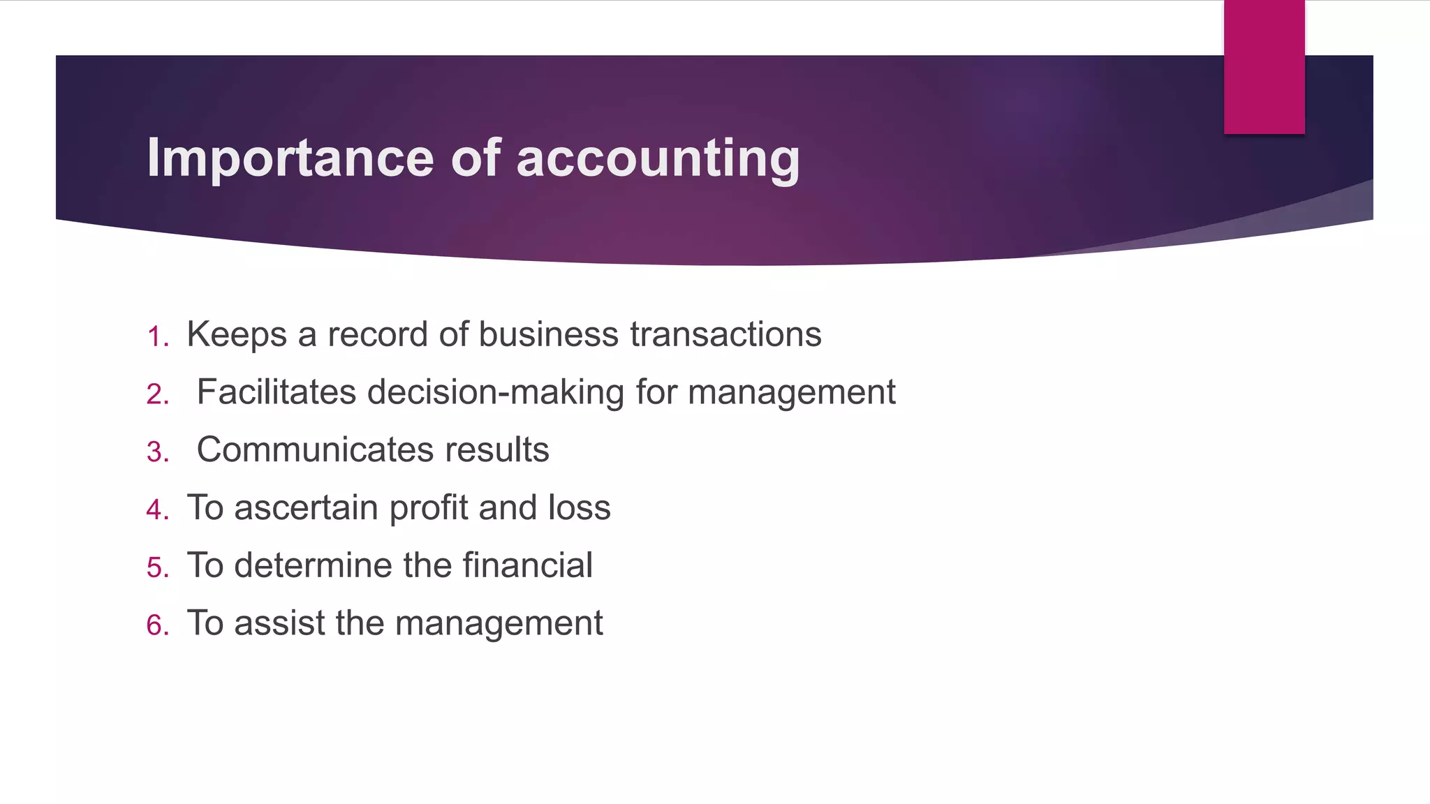 Accounting and finance | PPT