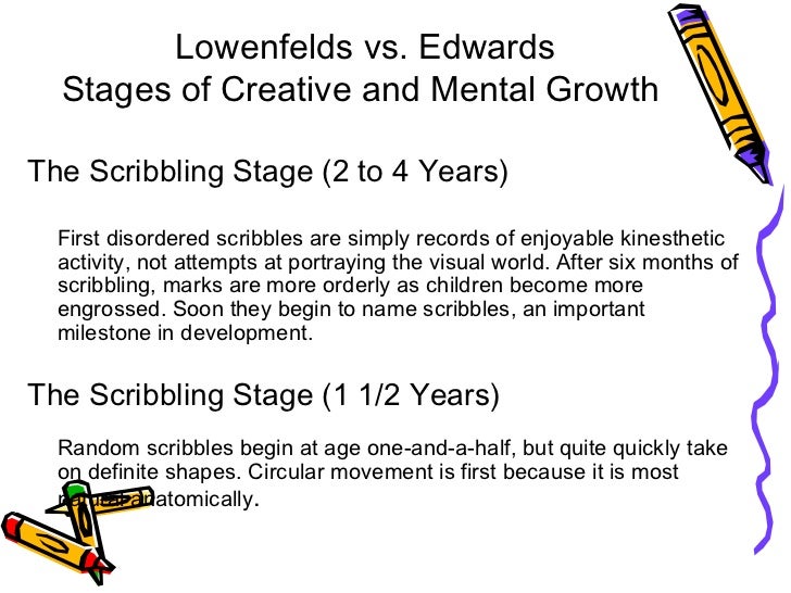 Scribble Stage Of Drawing : Research on artistic development