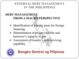 Public Debt Philippines | PPTX