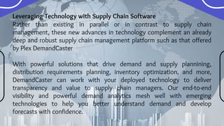 Demandcaster Global Supply Chain Management in International Trade | PDF
