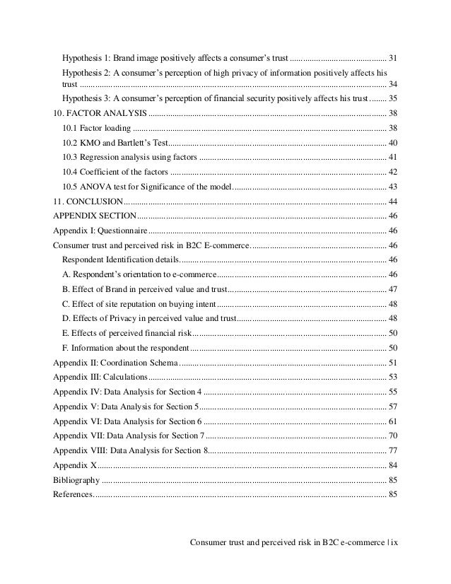 Security e commerce research paper