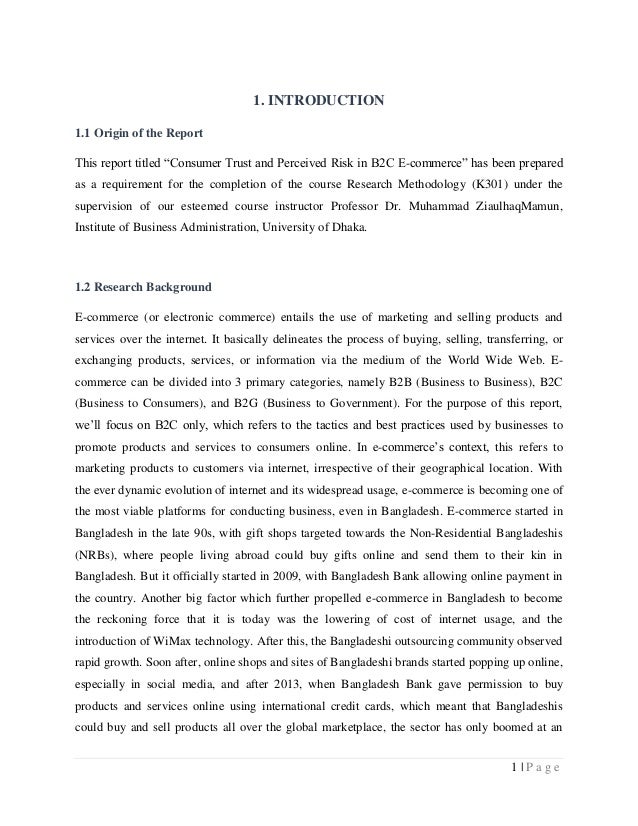 Security e commerce research paper