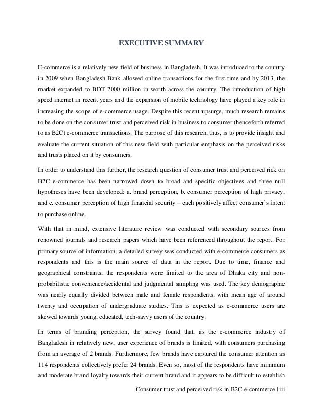 Research paper on ecommerce