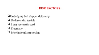Presentation on Phimosis, Paraphimosis, Balanitis, Varicocele, and ...