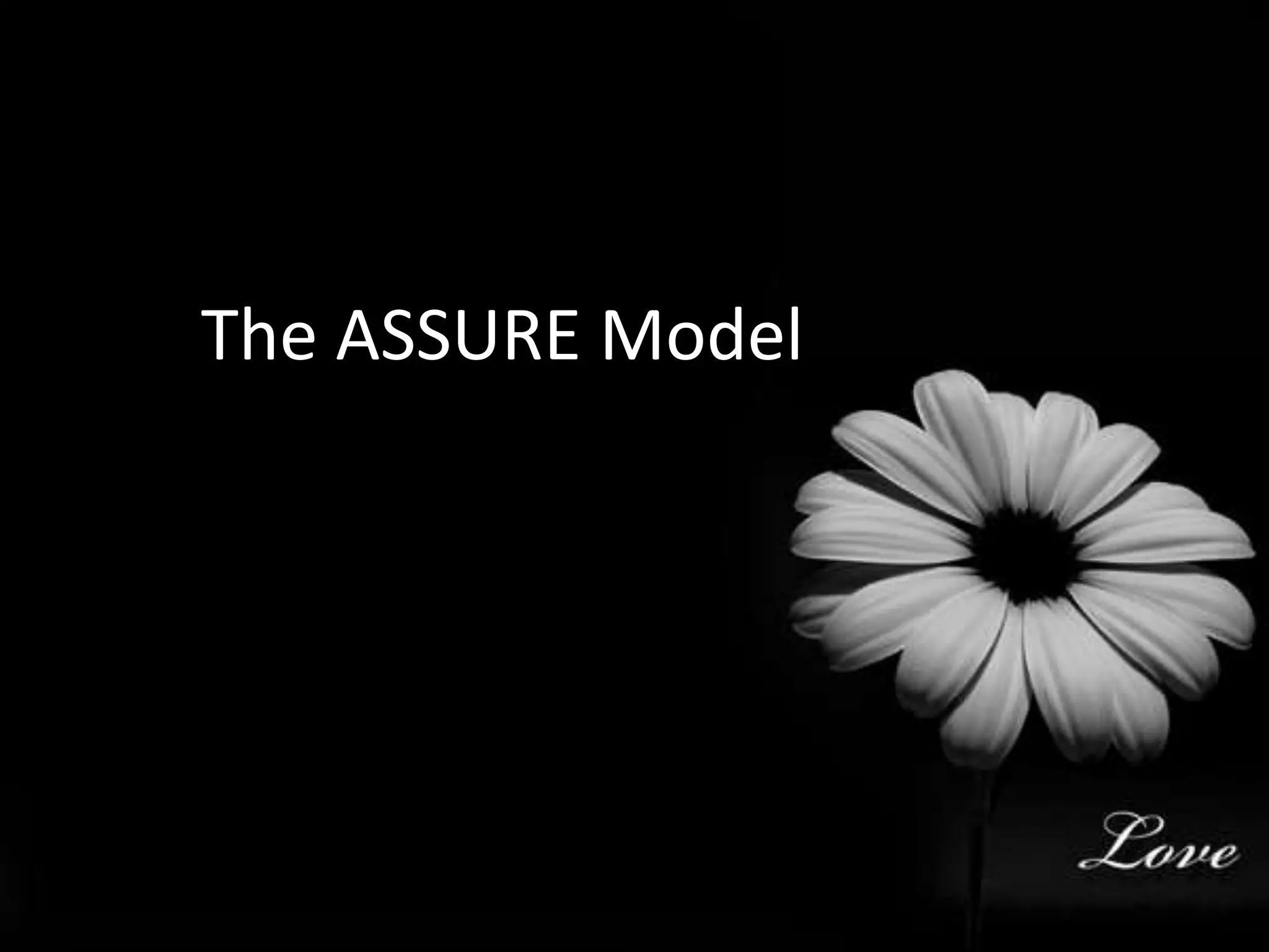The ASSURE Model