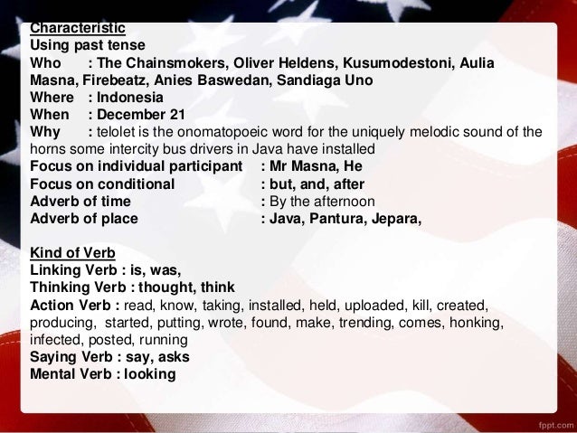 CONTOH SPOOF TEXT AND ANECDOTE TEXT WITH ANALYSIS