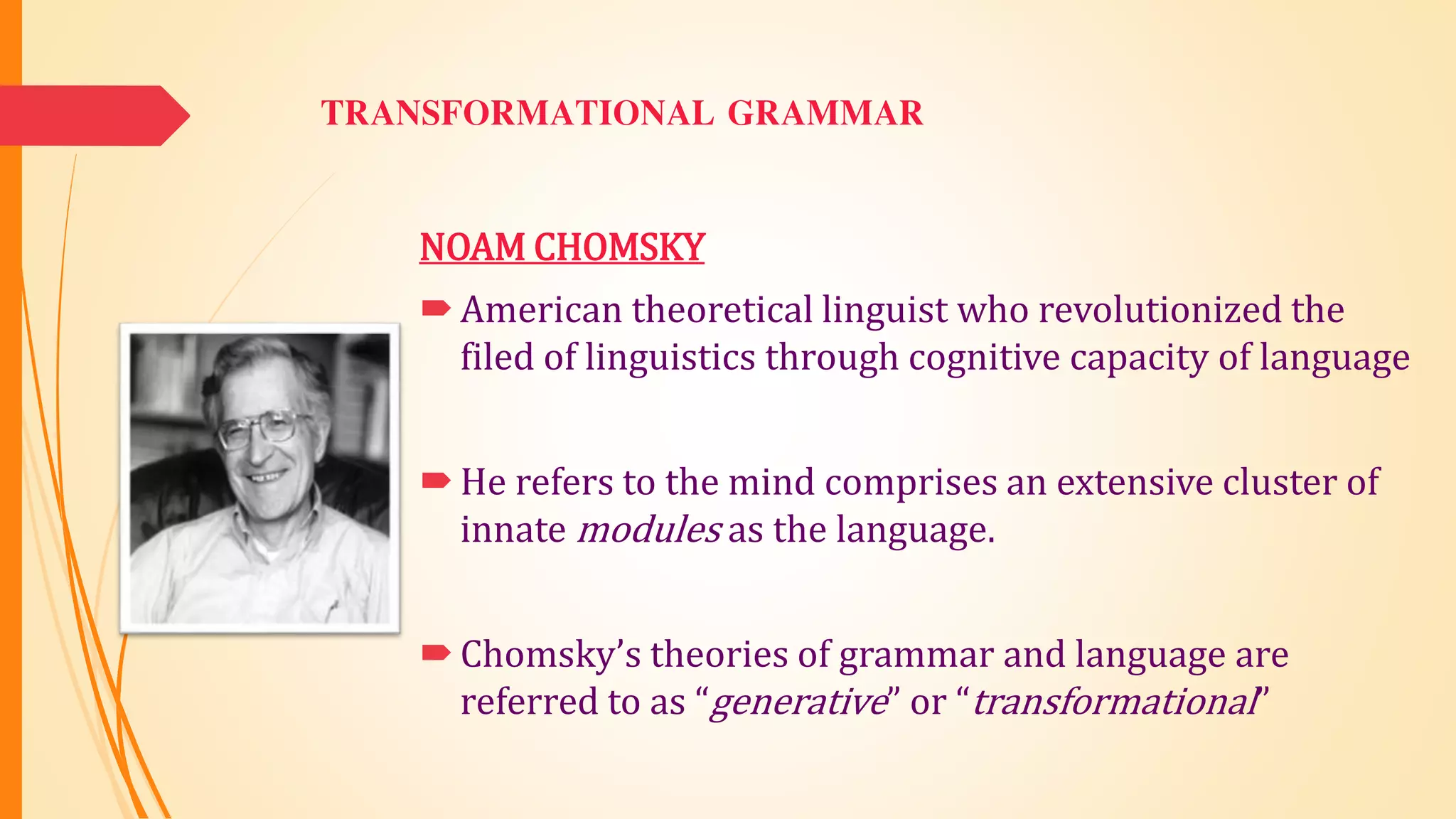 Transformational Grammar | PPT | Free Download