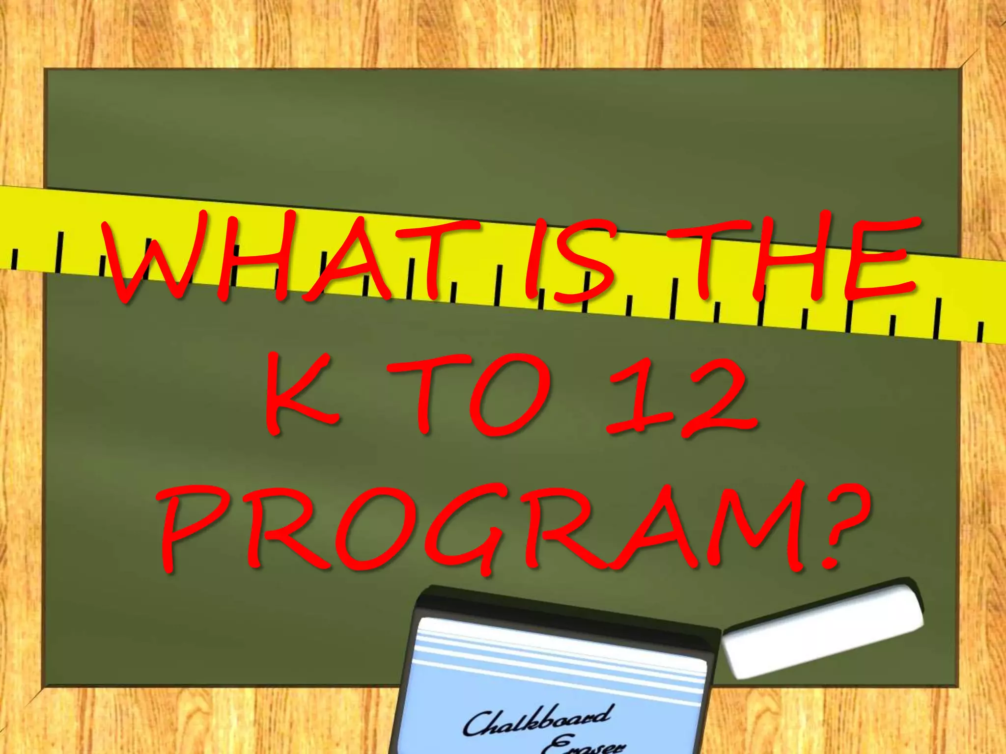 k-12 basic education program | PPTX