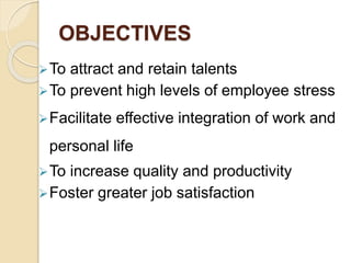 Quality work life $ stress management | PPTX